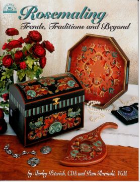 Rosemaling Trends Traditions & Beyond Vol. 1 - Shirley Peterich - OOP